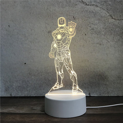 3D Led USB Lamp