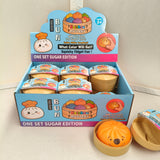 12pc Mystery Cartoon Squishy Buns with Display Box