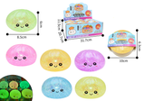 12pc Squishy Bun Mystery Night Glow with Display Box