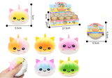 24pc Squishy Unicorn Bun with Display Box
