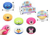 12pc Squishy Bun Mystery Cartoon with Display Box
