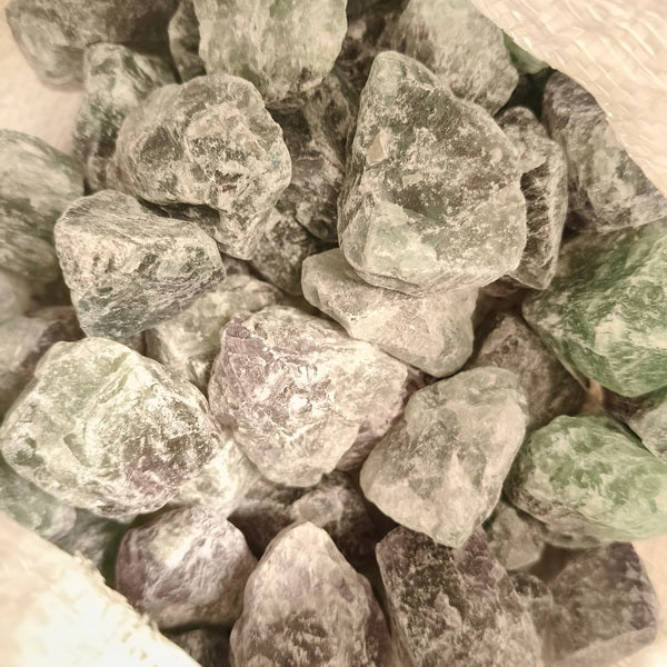 100g Natural Raw Gemstones-Fluorite