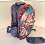 2pc Large 3D Kids Backpack 29x36cm