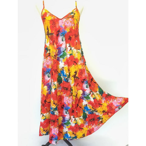 Cotton Sleeveless Dress Free Size
