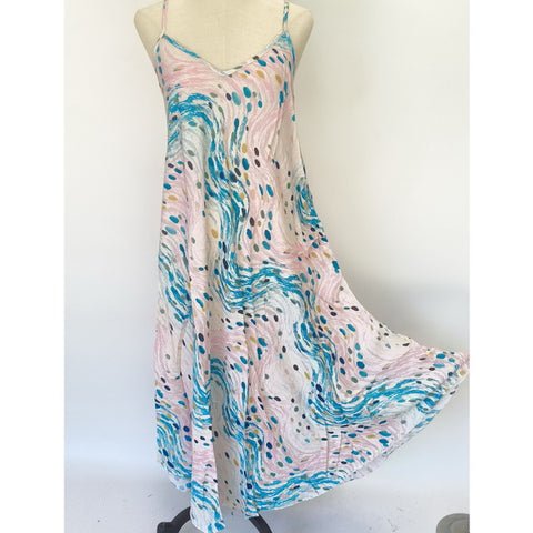 Cotton Sleeveless Dress Free Size