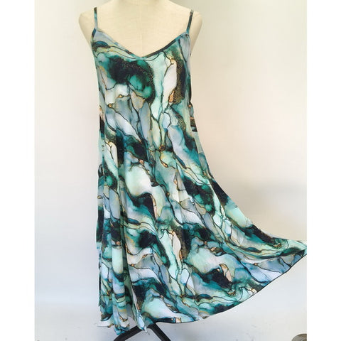 Cotton Sleeveless Dress Free Size