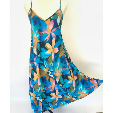 Cotton Sleeveless Dress Free Size