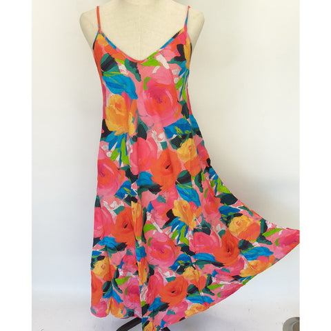 Cotton Sleeveless Dress Free Size
