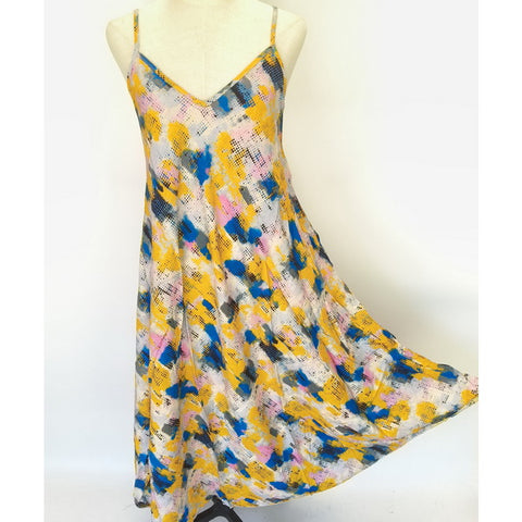 Cotton Sleeveless Dress Free Size
