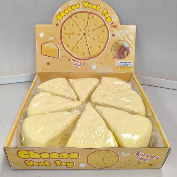 8pc Squishy Cheese with Display Box