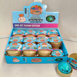 24pc Squishy Bun Rainbow Mystery Night Glow with Display Box
