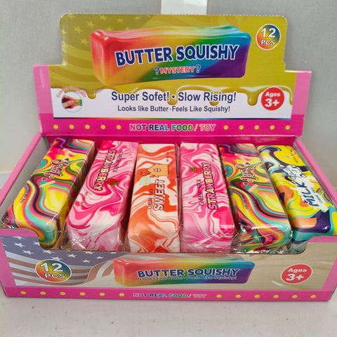 12pc Squishy Butter with Display Box