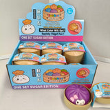 12pc Mystery Cartoon Squishy Buns with Display Box