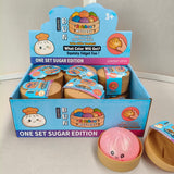 12pc Mystery Squishy Buns with Display Box