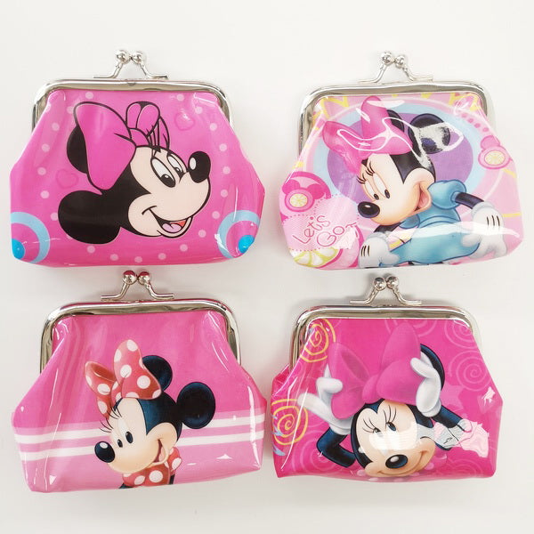 wholesale 12pc Kids Minnie Mouse Coin Purse 