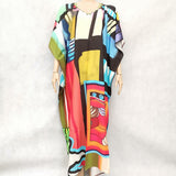 X-Large Long Maxi Kaftan Dress Plus Size