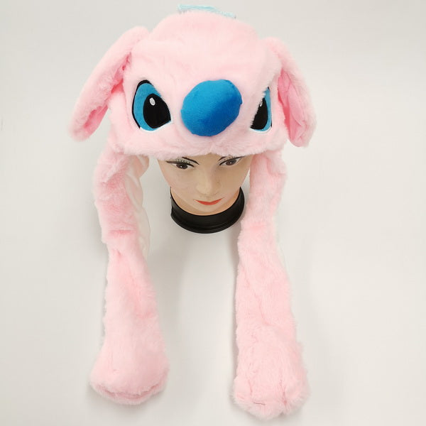 Winter Plush Moving Ear Hat