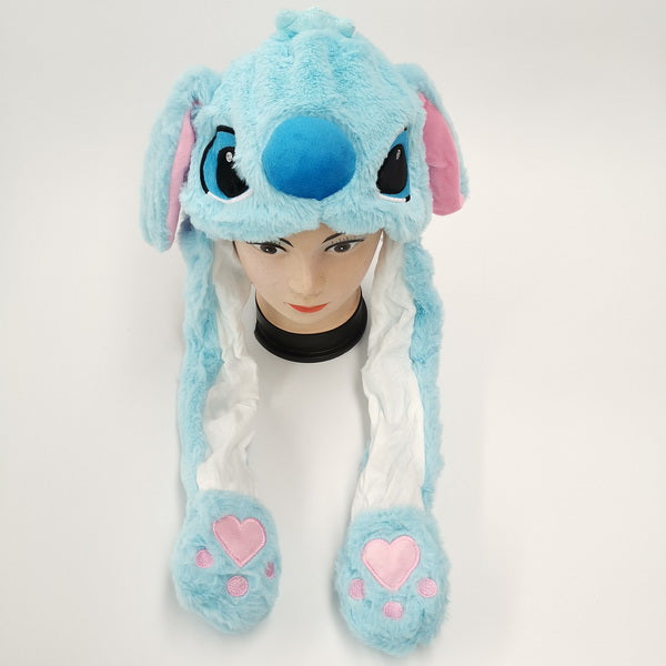 Winter Plush Moving Ear Hat