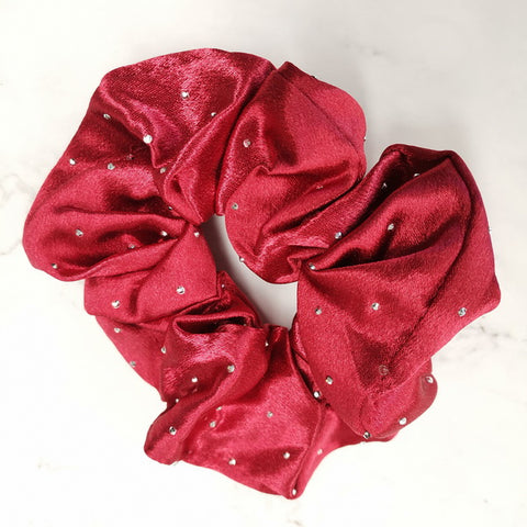 Rhinestone Scrunchies