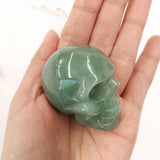 Skull Gemstone 5cm-Aventurine
