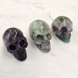 Skull Gemstone 5cm-Fluorite