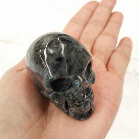 Skull Gemstone 5cm-Labradorite