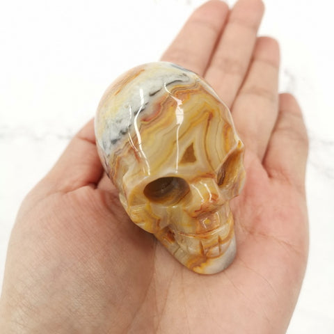 Skull Gemstone 5cm-Agate