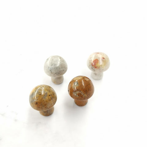 Mini Mushroom Gemstone 2cm-Agate