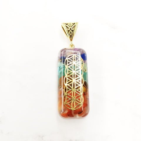 Chakra Pendant with Necklace