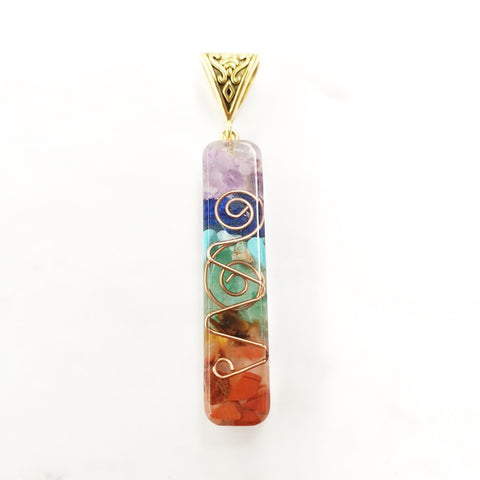 Chakra Pendant with Necklace
