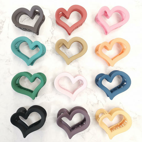 12pc Hair Clips 6.3cm