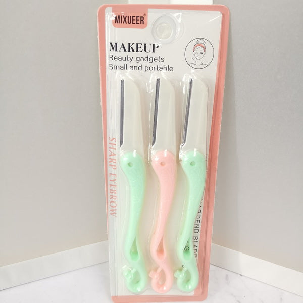 3pc Eyebrow Razor – Country Handywork Collections