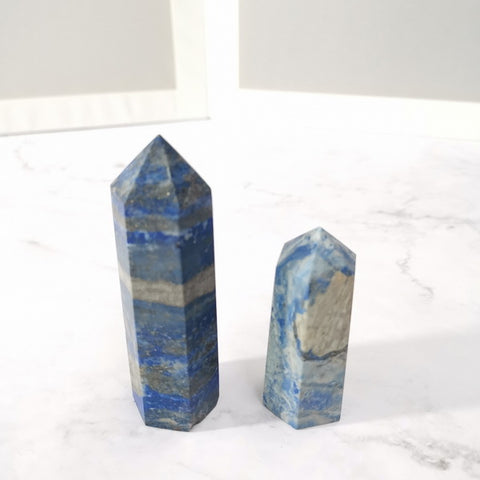 Gemstone Column-Lapis