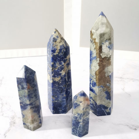 Gemstone Column-Sodalite