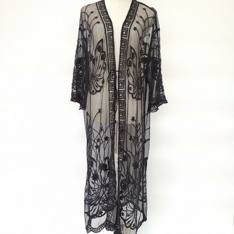 Wholesale Lace Summer Cardigan Dress Kimono