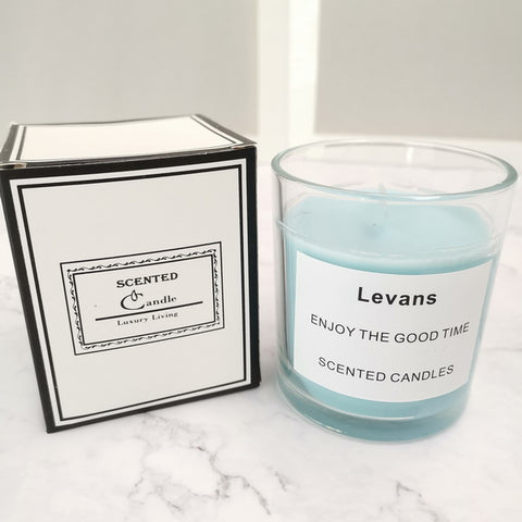 Scented Candle 7x8cm-Basilic Apricottl