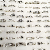 100pc Tail Rings with Display Box