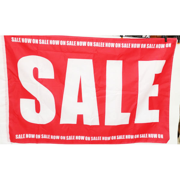 Large Horizontal Sale Flag Advertisement Banner
