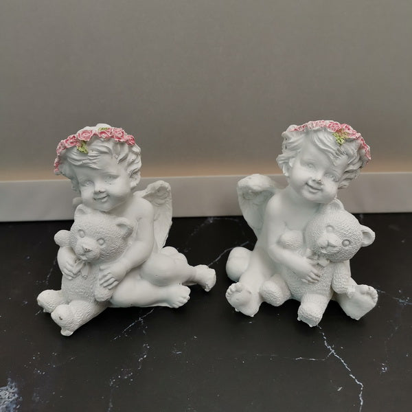 2pc Angel Figurines