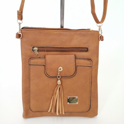 PU Leather Multi-pocket Bag
