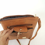 PU Leather Multi-pocket Bag