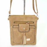 PU Leather Multi-pocket Bag