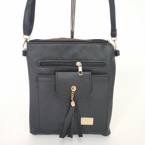 PU Leather Multi-pocket Bag