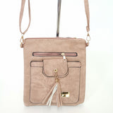 PU Leather Multi-pocket Bag
