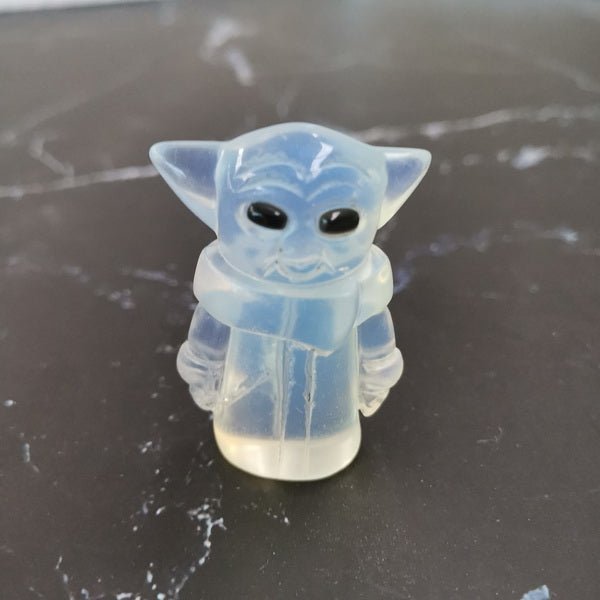 Yoda Gemstone 4.5cm-Opal