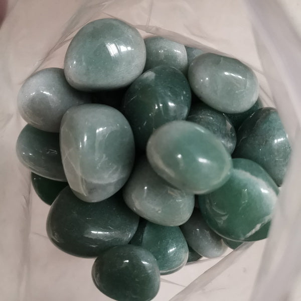 100g Natural Tumbled Gemstones-Aventurine