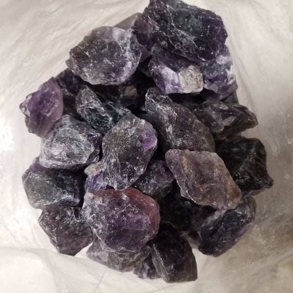 100g Natural Raw Gemstones-Amethyst