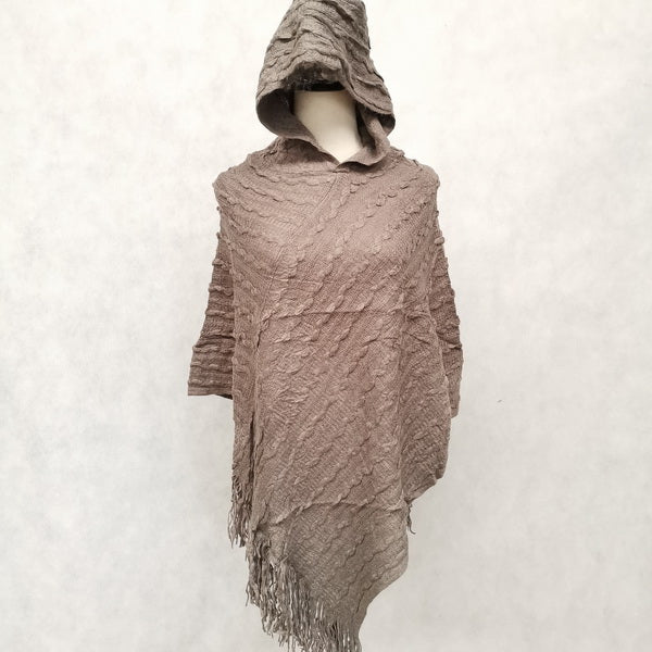 Free Size Hooded Poncho