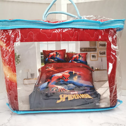 Kids Quilted Throw with 1 Pillow Case
