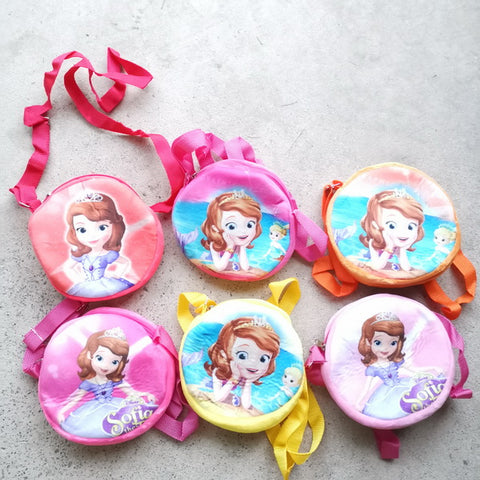 12pc Plush Kids Crossbody Bags
